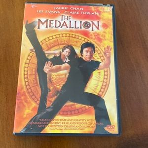 Gently used DVD, 🌼🌿The Medallion with Jackie Chan, Lee Evans, Claire Forlani